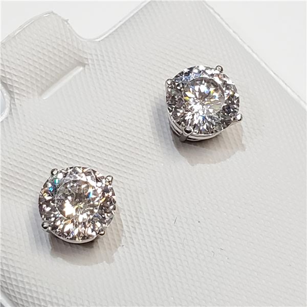 S259-2 14K MOISSANITE (2.4CT) EARRINGS