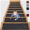 NEW MBIGM 15 PACK OF 8 X 30" CARPET STAIR TREADS