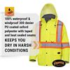 Image 1 : NEW PIONEER MENS LARGE HIGH VISIBILITY JACKET