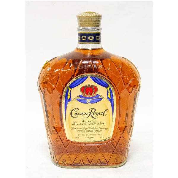 CROWN ROYAL DELUXE CANADIAN WHISKY 40% 1L