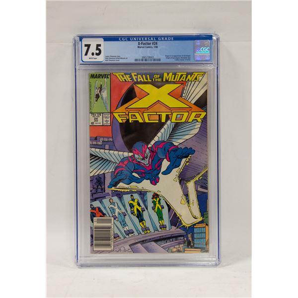 MARVEL X-FACTOR #24 CGC COMIC, 1ST ARCHANGEL