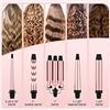 Image 2 : NEW MACOMETRY 5 IN 1 HAIR CURLING WAND SET