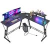 Image 1 : NEW REPACK VERMESS 51" CARBON FIBER L-SHAPE DESK