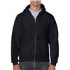 Image 1 : GILDAN SIZE SMALL ADULT ZIP UP HOODIE