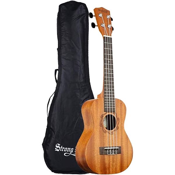 NEW STRONG WIND 23" MAHOGANY CONCERT UKELELE