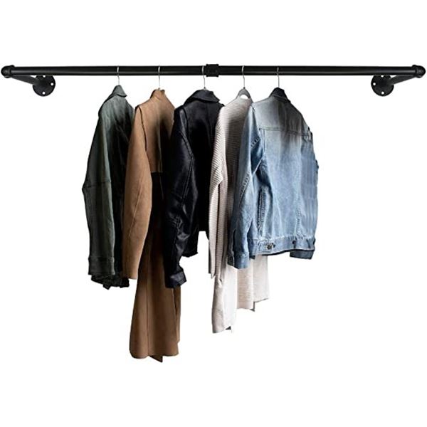 NEW 60" INDUSTRIAL PIPE CLOTH HANGING BAR