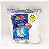 Image 1 : WHITE CREW SOCKS SIZE 6-12 PACK OF 6
