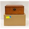 Image 1 : 2 NEW WOODEN STASH LOCK BOXES