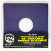 Image 1 : NEW PACK OF 25 POLYLINED 12" RECORD SLEEVES