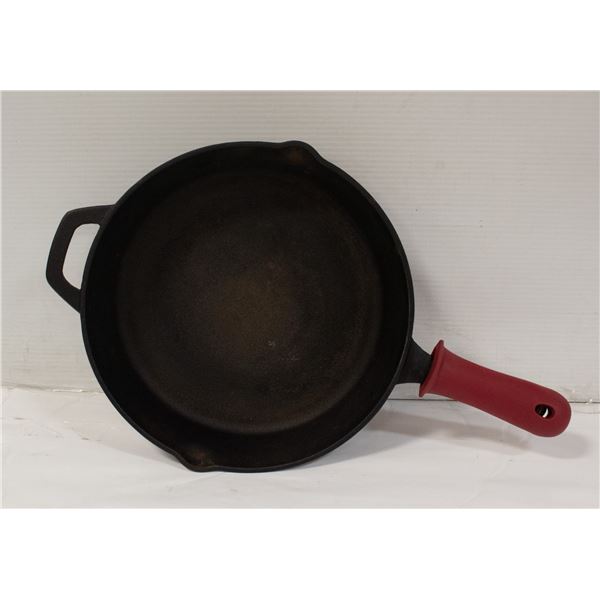 12 INCH TRAMONTINA HEAVY CAST IRON PAN -