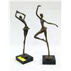 Image 1 : 2 GALLERY BRONZE BALLERINA STATUES