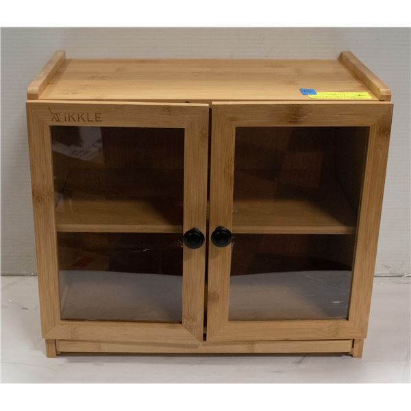 NEWLY BUILT IKKLE BAMBOO BREAD BOX FOR COUNTER TOP