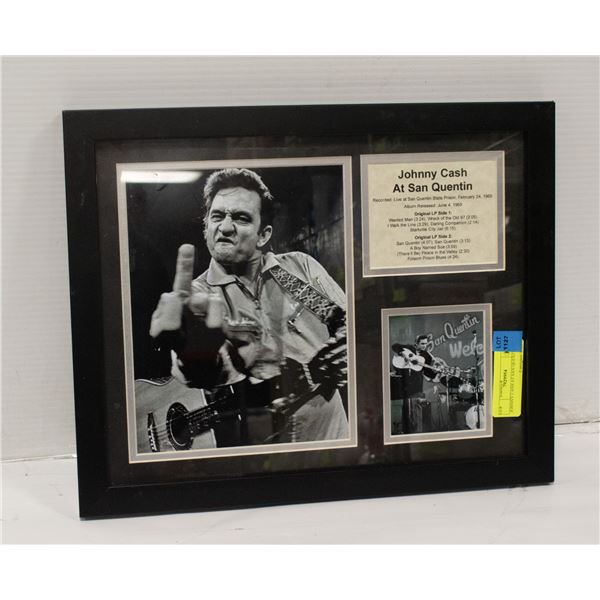 JOHNNY CASH AT SAN QUENTIN