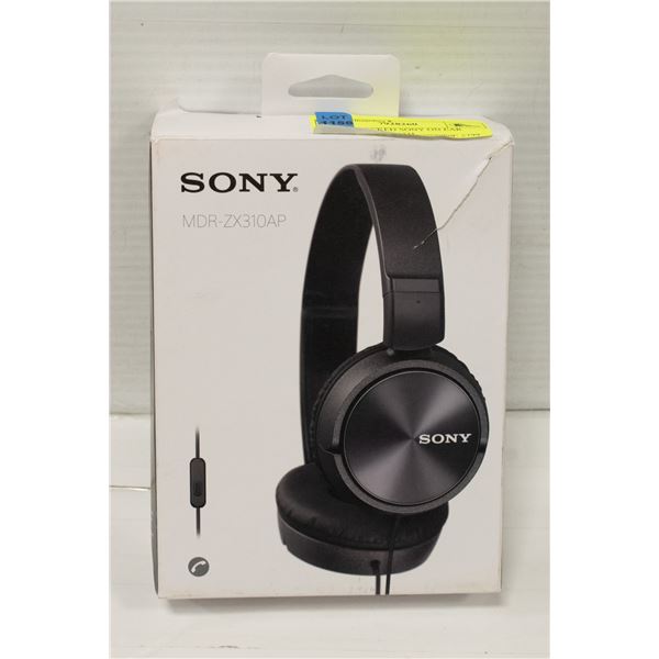 NEW REPACKED SONY ON EAR HEADPHONES WITH