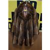 Image 1 : LADIES SIZE MEDIUM SATIN LINED MUSKRAT FUR