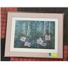 Image 1 : FRAMED LTD. ED. PRINT "ALBERTA WILD ROSE" #47/47