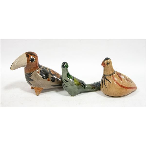 TONALA POTTERY BIRDS