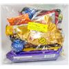 Image 1 : LARGE BAG OF MIXED CHOCOLATES, CANDY + MORE