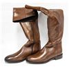 Image 1 : NEW WOMEN'S ATELIERS BROWN LEATHER BOOTS. SIZE EU
