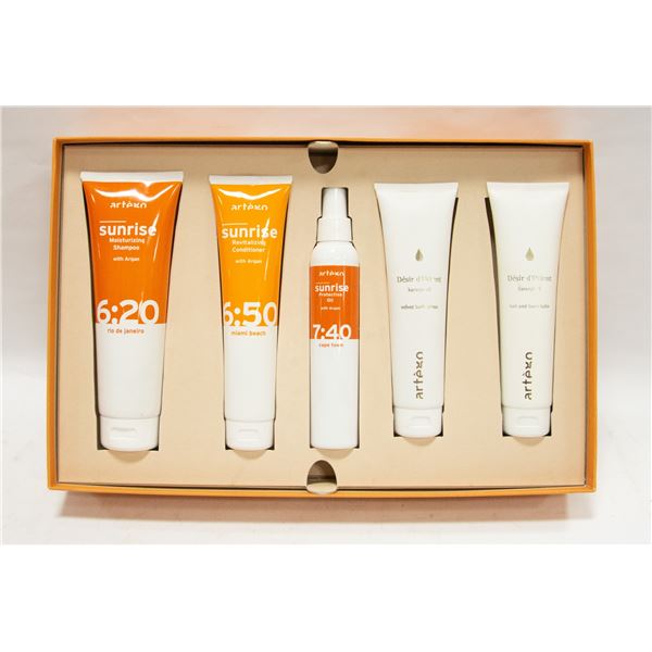 NEW ARTEGO HAIR CARE GIFT BOX- INCLUDES SHAMPOO