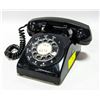 Image 1 : BLACK ROTARY PHONE