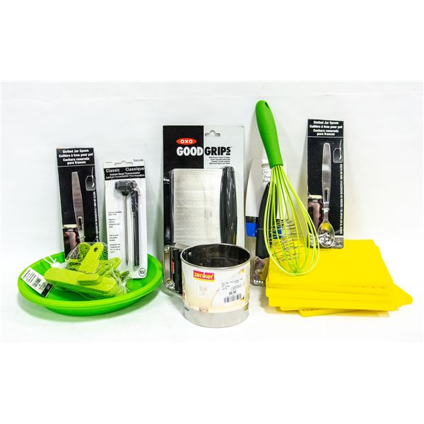 NEW ASSORTED KITCHEN WARE