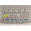 Image 1 : 5 PUMP BOTTLES OF HAND SANITIZER,443ML