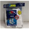 Image 1 : WHITE CREW SOCKS SIZE 6-12 PACK OF 6