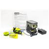 Image 1 : BOX WITH RYOBI 18V LITHIUM BATTERY WITH