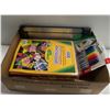 Image 1 : BOX OF NEW CRAFTY ACTIVITY SUPPLIES AND