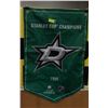 Image 1 : VINTAGE DALLAS STARS STANLEY CUP BANNER