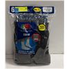 Image 1 : BLACK CREW SOCKS SIZE 12-16 PACK OF 6