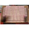 Image 1 : LARGE BOX WITH BUNDLE OF NEW PINK SHIPPING/PACKING