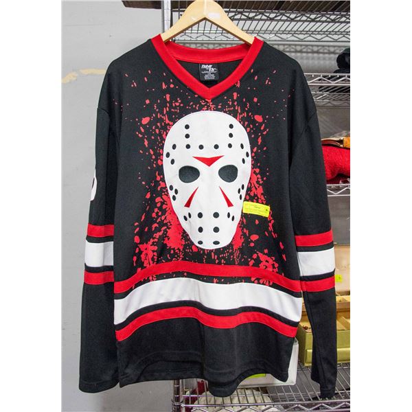 MENS SIZE LARGE "FRIDAY THE 13TH" JERSEY-ESTATE