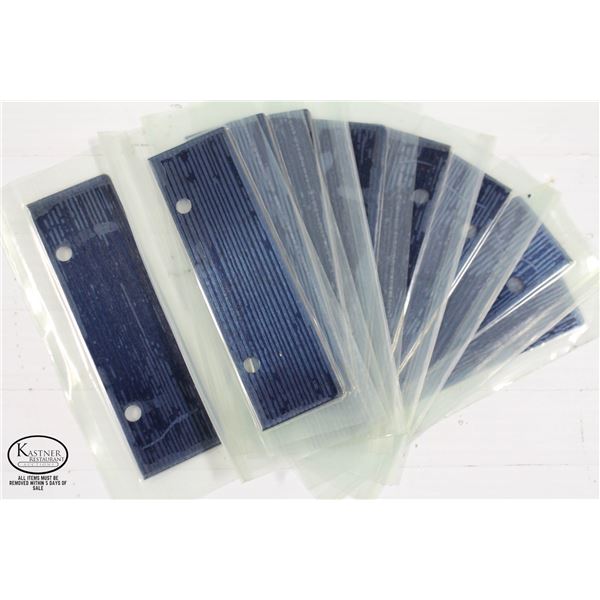 LOT OF 9 PRINCE CASTLE SCRAPER BLADES 161-1HD