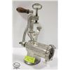 Image 1 : #8 SIZE ALEXANDERWERK MANUAL MEAT GRINDER-COMPLETE