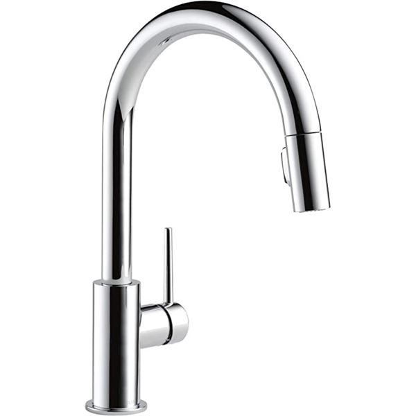 DELTA TOUCH2O FAUCET SET - TRINSIC SINGLE HANDLE