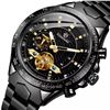Image 1 : NEW MENS FOSINING SKELITAL PERPETUAL WATCH