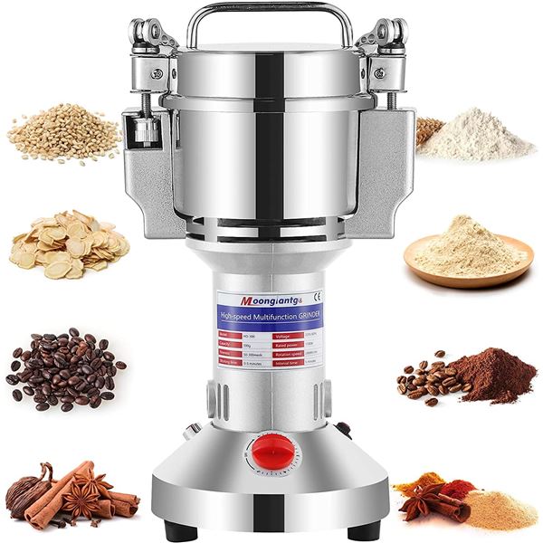 NEW MOONGIANTGO 700G ELECTRIC GRAIN GRINDER/MILL