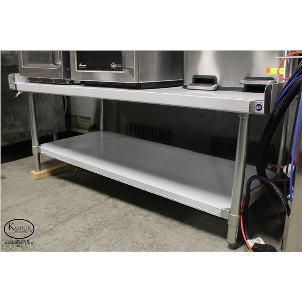 5' STAINLESS STEEL EQUIPMENT STAND 60" X 30" X 24"