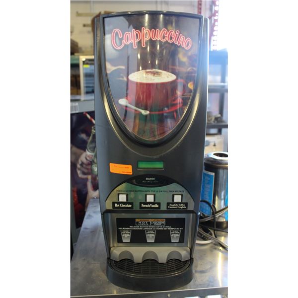 BAILIFF SEIZURE: #40 BUNN 3-HEAD CAPPUCCINO MAKER *BID SUBJECT TO BAILIFF APPROVAL*