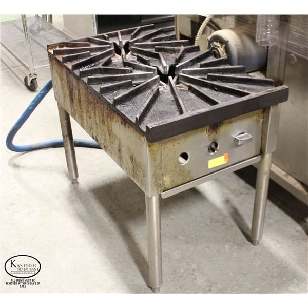 QUEST S/S COMMERCIAL DUAL BURNER - NAT. GAS