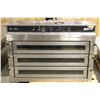 Image 1 : DOYON NATURAL GAS TRIPLE DECK PIZZA OVEN M# PIZ6
