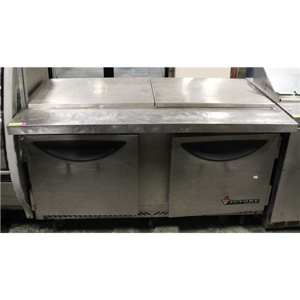 5' VICTORY PREP COOLER W/ COVERS *UNTESTED