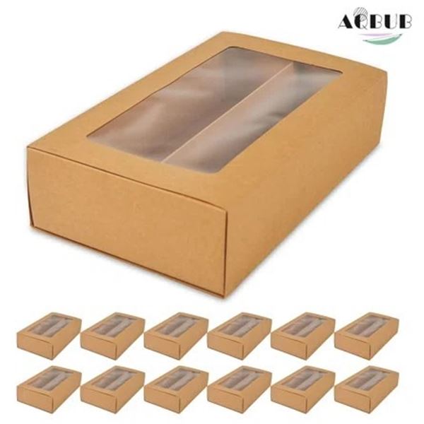 PACK OF 25 MACROON BOXES