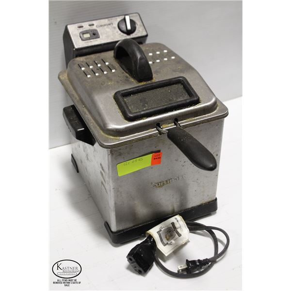 CUISINART 3.4QT ELECTRIC DEEPFRYER - 800W
