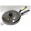 Image 1 : TWO PANS W/ MISMATCHED LID