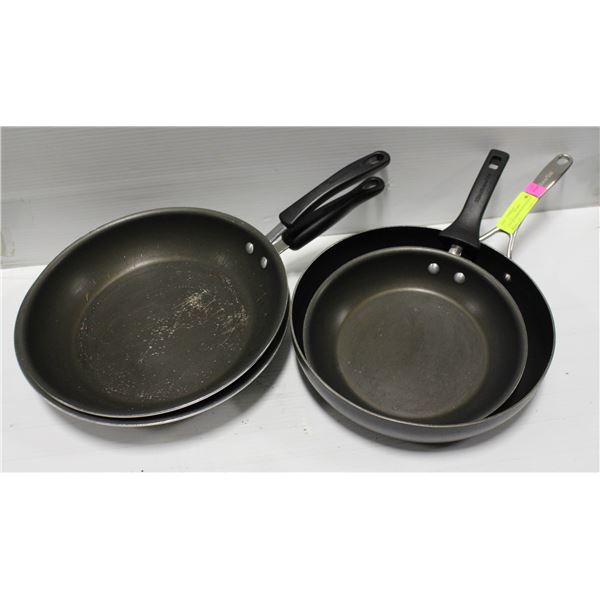 LOT OF ASSORTED FRYING PANS - KITCHENAID