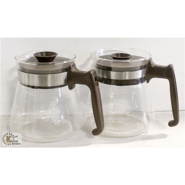 2 VINTAGE COFFEE POTS