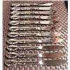 Image 2 : ONE DOZEN NEW ONEIDA SILVER PLATED SEAFOOD KNIVES
